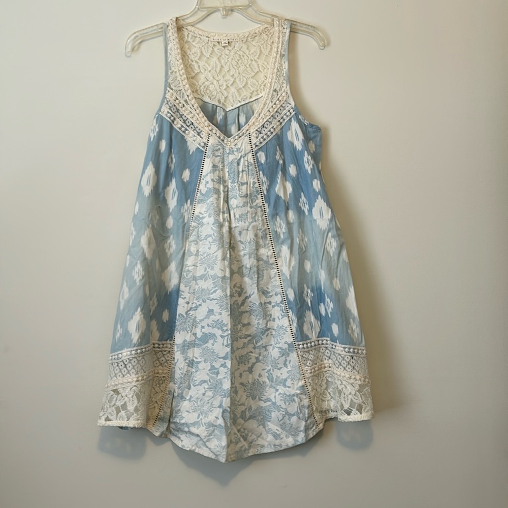 Hint of Mint tank dress sz M